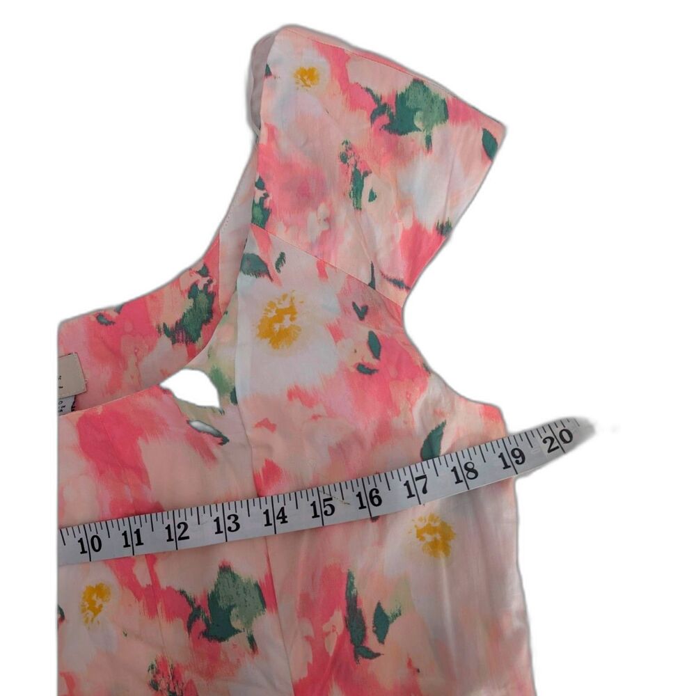 A New Day Women's Corset Mini A-Line Dress Pink Floral Size 10 - Picture 7 of 9